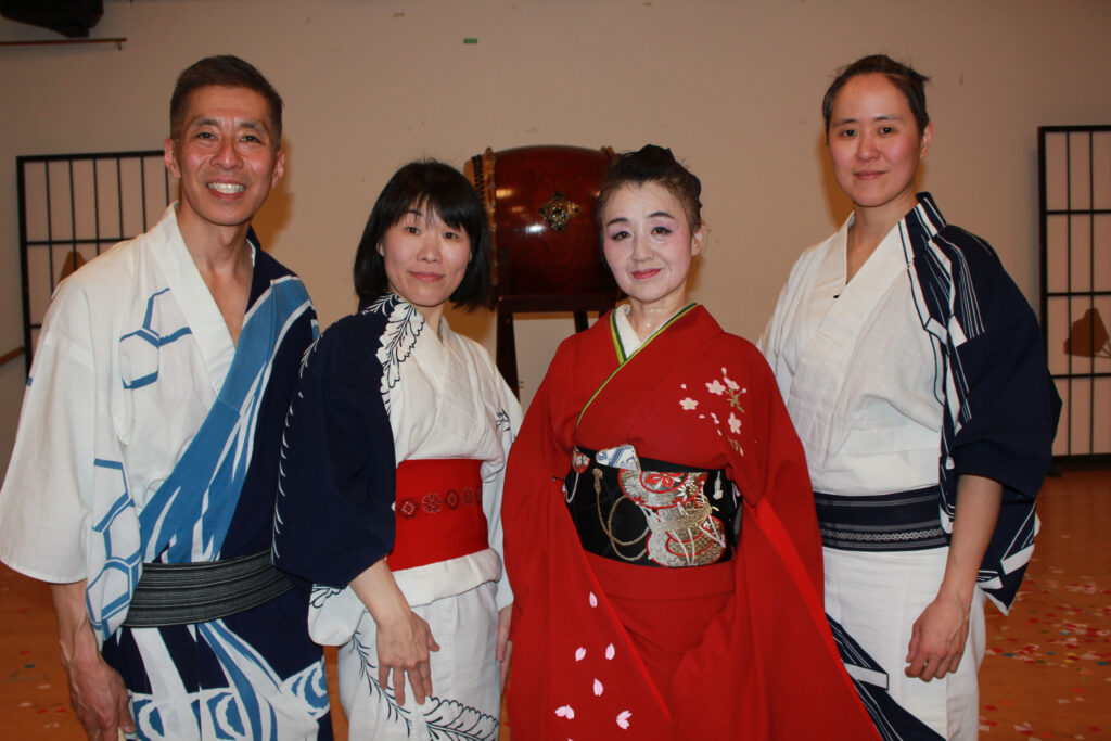 Ten Ten had a very special performance with renowned dancer Chieko Kojima of Kodo...
