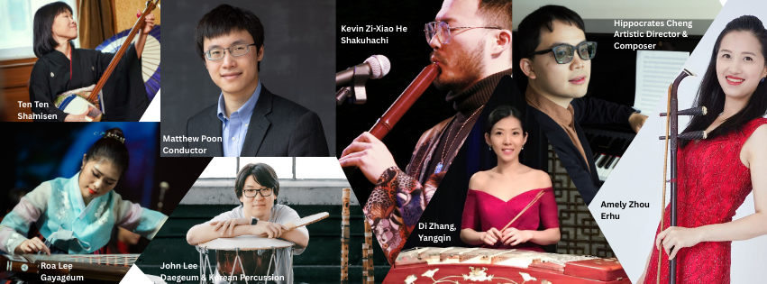 Experience the Inaugural Collaborative Concert, bringing East Asian music in the contemporary world to life! T