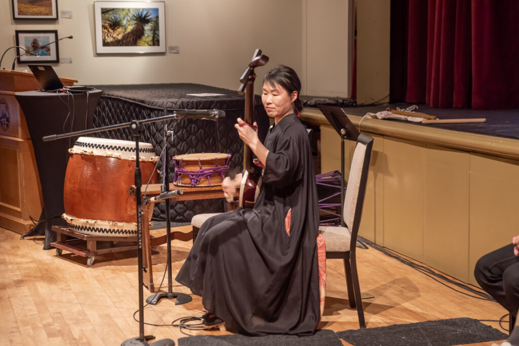 Bridging Time and Space. Performances by Japanese musicians